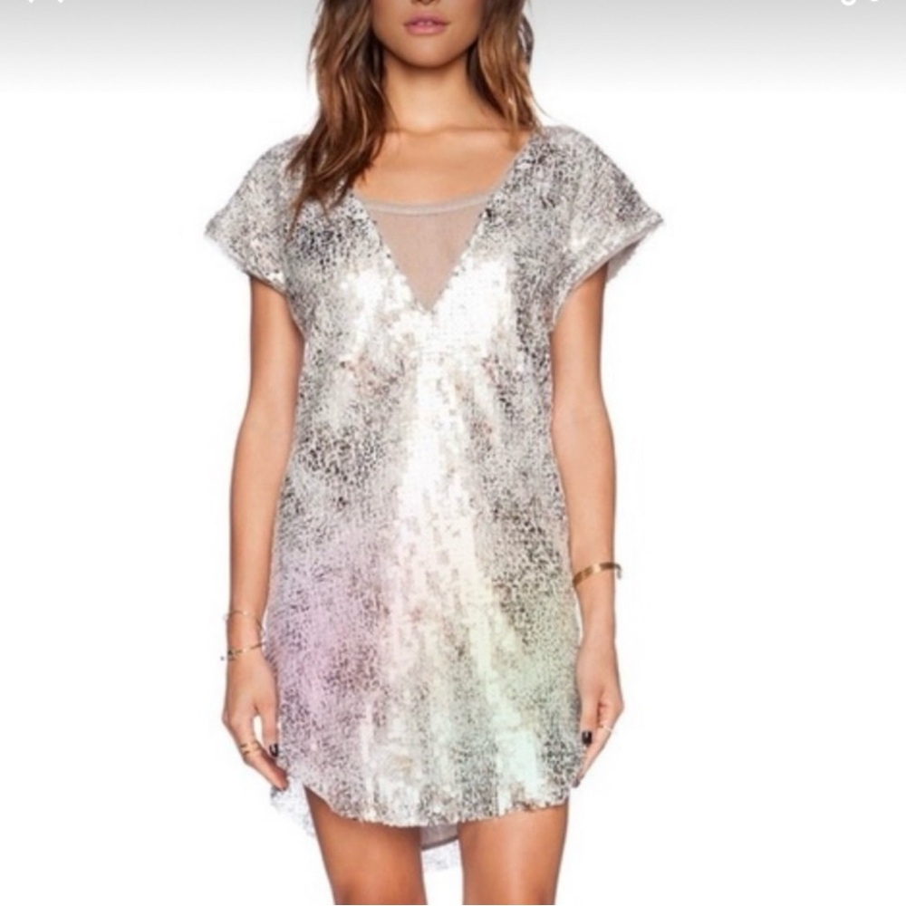 Free People | Midnight Dreamer Mini Sequin Dress